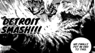 Deku's final attack in My Hero Academia 368 (Image via Shueisha)